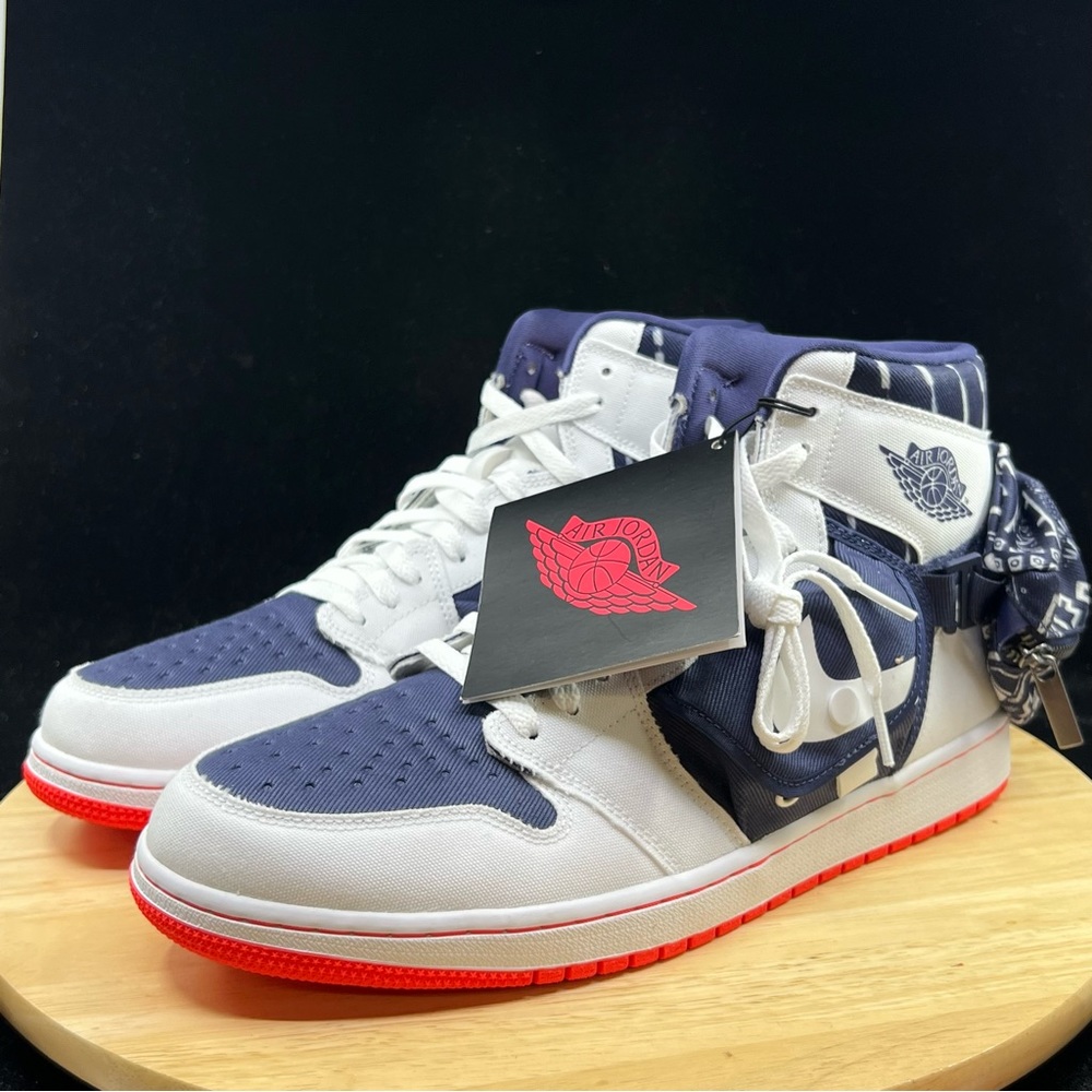 Air Jordan 1 Retro High OG SP Utility Q Stash Men's Sizes ( DV1717 100 ) NIB - Picture 2 of 10